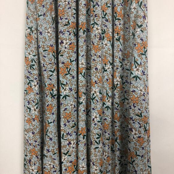 Zahara Babydoll Maxi Dress Womens XS Floral Smocked Fairy Beachy Vacation Summer - Picture 5 of 13